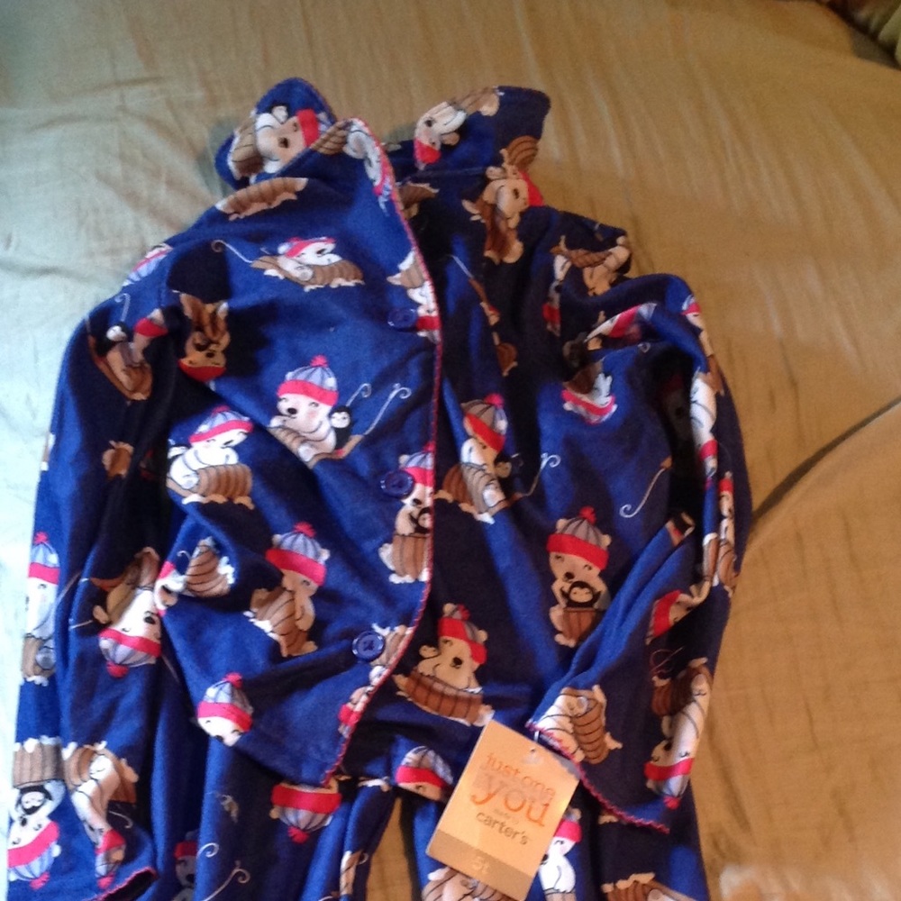 NWT carters 5t two piece pajamas